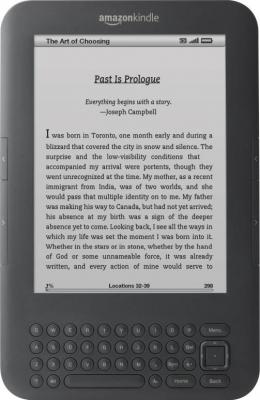 Электронная книга Amazon Kindle Keyboard - общий вид