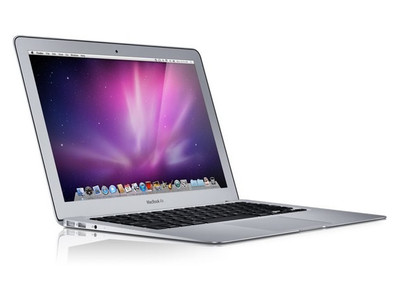 Ноутбук Apple MacBook Air 11'' (MC969LL/A) - сбоку открытый