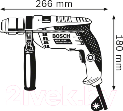 Профессиональная дрель Bosch GSB 13 RE Professional (0.601.217.102)