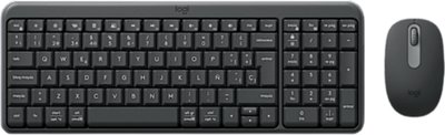 Комплект клавиатура и мышь Logitech Wireless Desktop MK250 - 