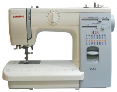 Швейная машина Janome 5515 - вид спереди
