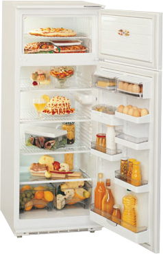 Холодильник с морозильником ATLANT МХМ 268-00 - внутренний вид