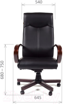 Кресло офисное Chairman 411 (черный)