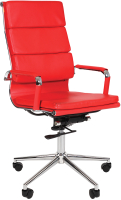 Кресло офисное Chairman 750 (экокожа, красный) - 