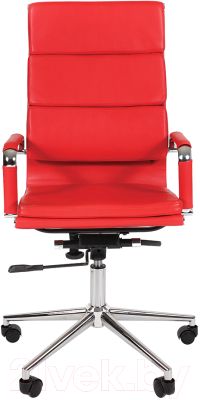 Кресло офисное Chairman 750 (экокожа, красный)