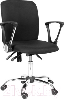 Кресло офисное Chairman 9801 Chrom (черный)
