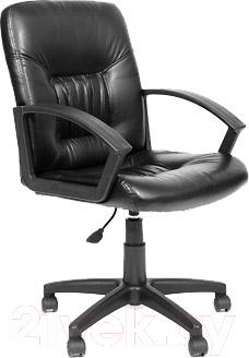 Кресло офисное Chairman 651 (экокожа, черный)