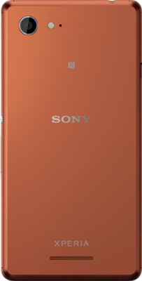 Смартфон Sony Xperia E3 / D2203 (медный) - вид сзади