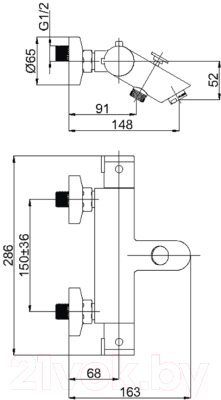 Смеситель Rubineta Thermo-10