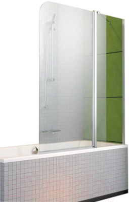 Стеклянная шторка для ванны Radaway EOS II PND 110/R / 206211-01R