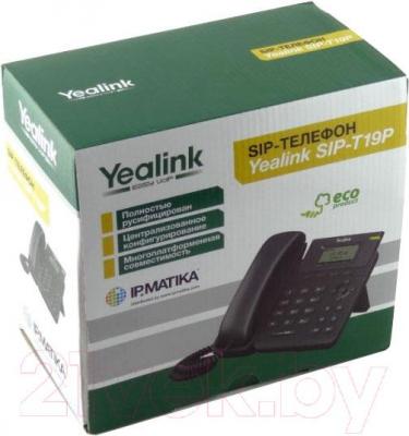 Проводной телефон Yealink SIP-T19 - упаковка