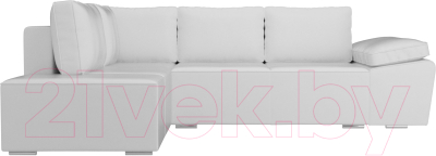 Комплект мягкой мебели Лига Диванов Хавьер левый / 101268 (экокожа белый)