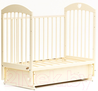 Детская кроватка Bambini Comfort М / 01.10.19 (слоновая кость)