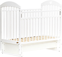 Детская кроватка Bambini Comfort М / 01.10.20 (белый) - 