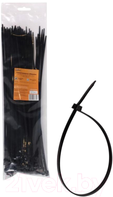 Изображение товара Стяжка для кабеля Airline ACT-N-28 (100шт, черный)