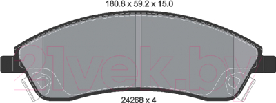 Тормозные колодки Textar 2426801