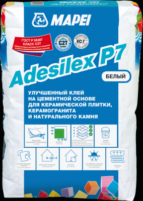 

Клей для плитки Mapei, Adesilex P7