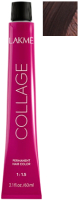 Крем-краска для волос Lakme Collage Creme Hair Color перманентная 5/59 (60мл, светлый шатен махагоново-красный ) - 