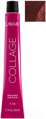 Крем-краска для волос Lakme Collage Creme Hair Color перманентная 7/50 (60мл, средний блондин махагоновый )