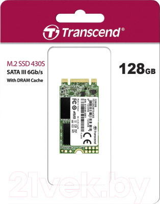 

SSD диск Transcend, 430S 128GB (TS128GMTS430S)