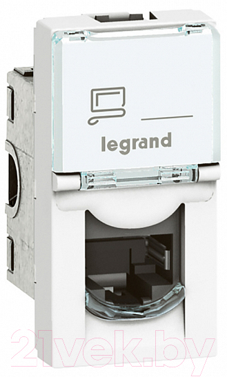 Розетка Legrand Mosaic 76573 (белый)
