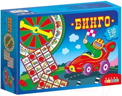 

Настольная игра Дрофа-Медиа, Бинго. Машинки / DR-2961