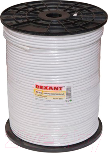 Кабель Rexant RG-6U+CU / 01-2233