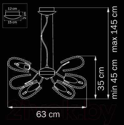 Люстра Lightstar Ciambo 820110