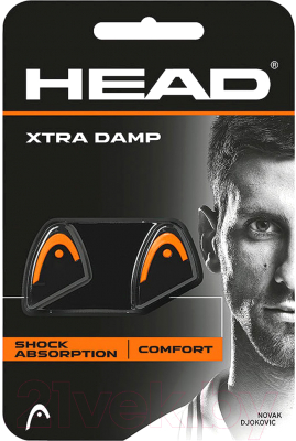 Виброгаситель для теннисной ракетки Head XtraDamp / 285511 (2шт, оранжевый)