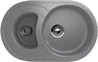 Мойка кухонная Ulgran U-504 (342 графитовый) -