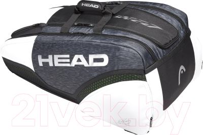 

Спортивная сумка Head, Djokovic 12R Monstercombi BKWH / 283009