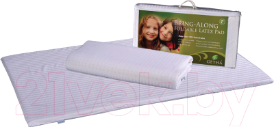 Матрас в кроватку Getha Bring Along Foldable Latex Pad 122x76x3