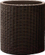 Кашпо Keter Cylinder Planter M / 223941 (коричневый) - 