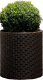 Миниатюра изображения товара Кашпо Keter Cylinder Planter M / 223941 (коричневый)