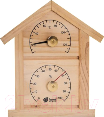 Термогигрометр для бани Банные Штучки Домик / 18023