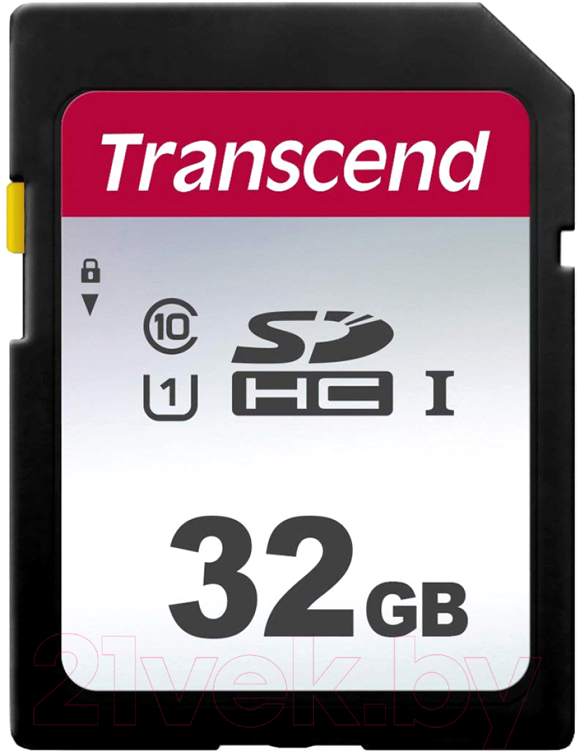 Карта памяти Transcend SDHC 300S 32GB (TS32GSDC300S)