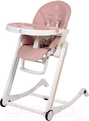 Стульчик для кормления Polini Kids Mirum 590 (розовый)