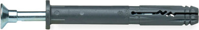 Дюбель-гвоздь ЕКТ Цилиндр 10x80 / VZ011631 (100шт, полипропилен) - 