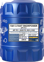 Моторное масло Mannol 2 -Takt Snowpower TC+ / MN7201 (20л) - 