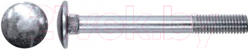 Болт Starfix Мебельный М12x60 DIN 603 / SMV1-97823-5 (5кг, с квадратом)