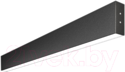 Потолочный светильник Elektrostandard 100-100-30-78 15W 6500K (черная шагрень)
