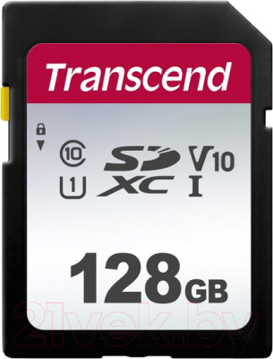 Карта памяти Transcend SDXC 300S 128GB (TS128GSDC300S)