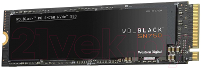 

SSD диск Western Digital, Black SN750 250GB (WDS250G3X0C)