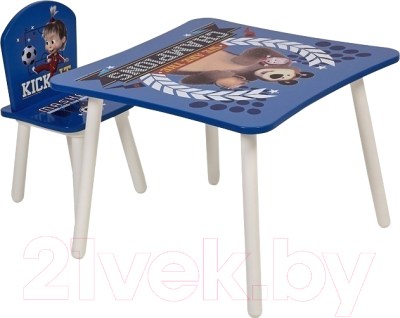

Комплект мебели с детским столом Polini Kids, Fun 145 S Маша и Медведь