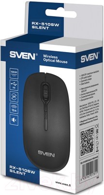 Мышь Sven RX-510SW Silent (черный)