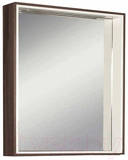 Шкаф с зеркалом для ванной Акватон Фабиа 80 (1A166902FBAF0)