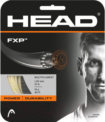 Струна для теннисной ракетки Head FXP 16 / 281006 (12м, натуральный)