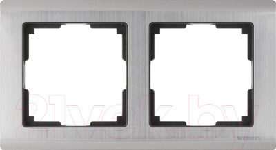 Рамка для выключателя Werkel WL02-Frame-02 / a028860 (глянцевый никель)