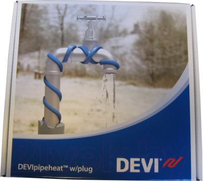 Греющий кабель для труб Devi DEVIpipeheat DPH-10 (2м)