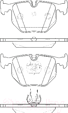 

Тормозные колодки TRW, GDB1527